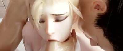 Mercy Shower Time, (GnomFist)