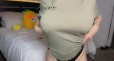 How is this for a titty drop