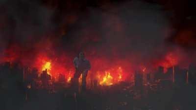 what if trumpet guy was a giant