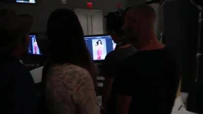 BTS for Cosmopolitan photoshoot (2017)