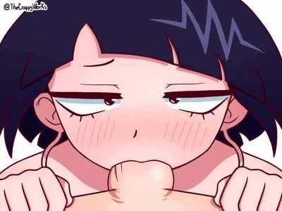 The blowjob is good and all what’s up with her ears