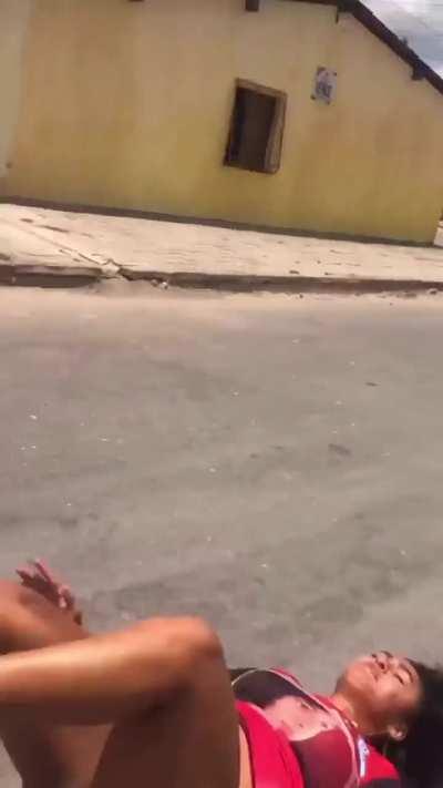 to stand on a moving bike