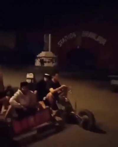 We all made this playing Bad Piggies back in ye olden days.