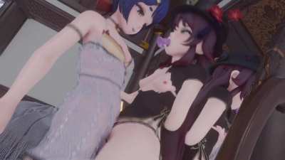 Xiangling can get pretty creative with how she uses her toys