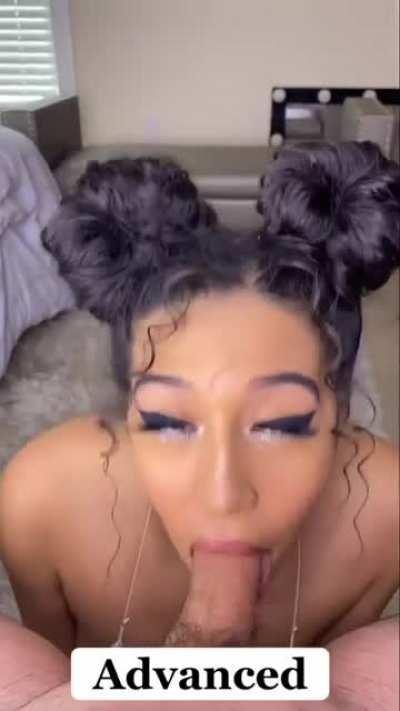 Can I practice my cock sucking skills on you instead?