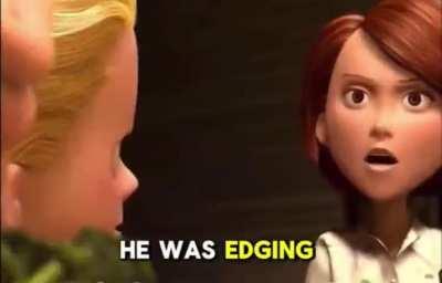 Just watched the incredibles