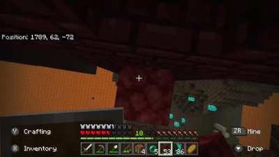 Gee thanks Mojang, I love the new choking feature!