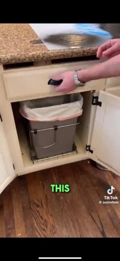 first the countertop and then the spray paint.