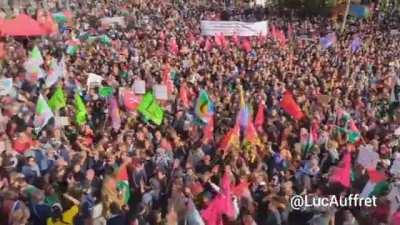 The people of France stands in solidarity with the Palestine 