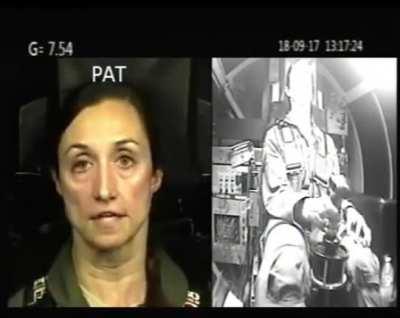This is the G-Force training pilots must go through to be able to operate fighter jets.