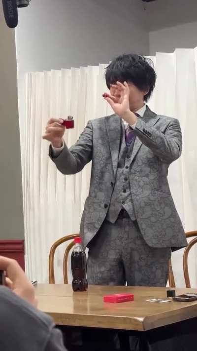 This trick made me thirsty