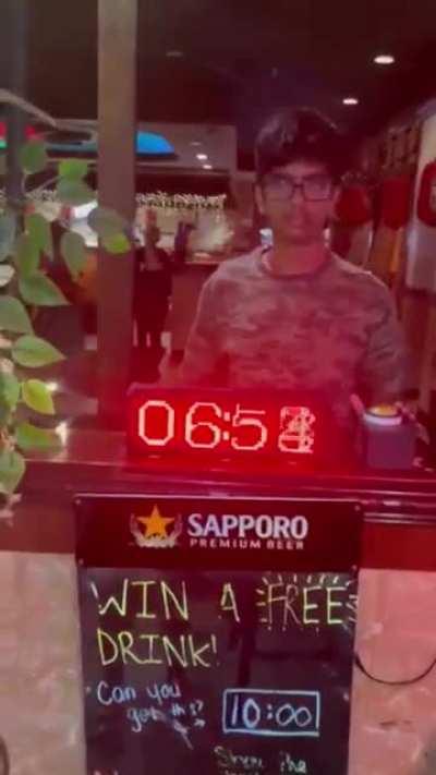 very neat on the clock time stop. Credit: u/coolbean36