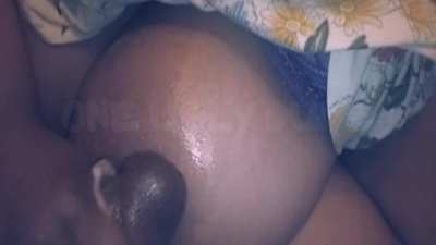 Cumming on a BBW's Huge Tits