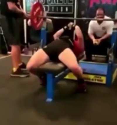 What could go wrong benching