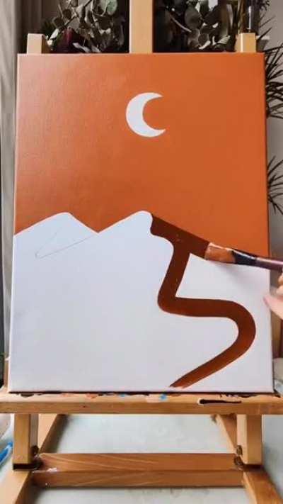 Drawing sand dunes, easy and satisfying