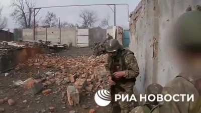 Soldier survives sniper shot as bullet ricochets off his helmet