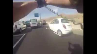 Insane brazilian cop pursuit.