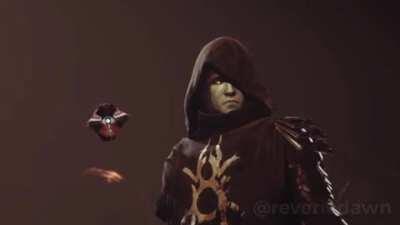 The Crow makes an entrance