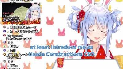 Pekora talks about talking with Moona and being a 