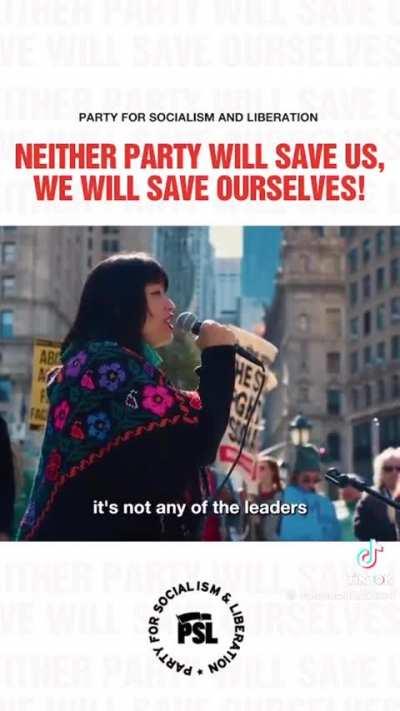 NEITHER PARTY WILL SAVE US, WE WILL SAVE OURSELVES! The GOP waged a cynical campaign to court the evangelical right, while the Democrats failed to act for 50 years to codify abortion rights into law. We need an independent movement to win back our rights!