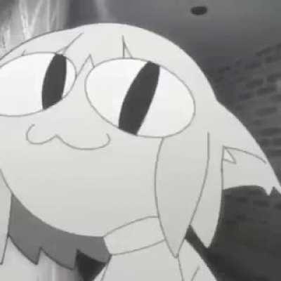 Neco gets rejected as he tried to have some foods... Nya...