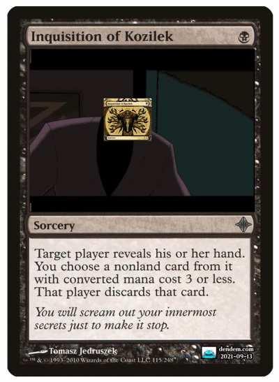 I animated Inquisition of Kozilek