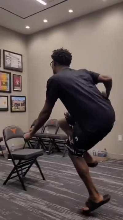 Hopefully this man was paid enough cause he ain't got no wrestling at all