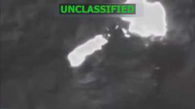 US Forces strike on a Venezuelan boat