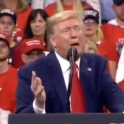 Sheikh Donald Drump preaching