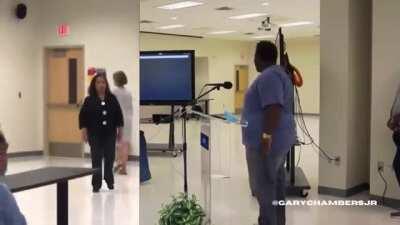 Connie is still running