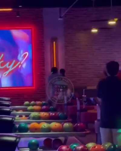 Fight breaks out in Miami bowling alley, angry bowlers begin throwing bowling balls at each other's heads