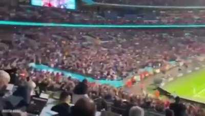 Korean fans celebrating their team making it to the knockout stage