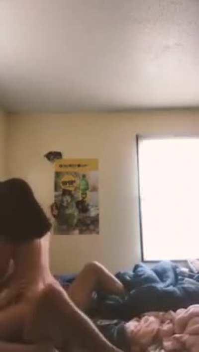 she rides him like pony