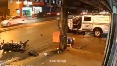 WCGW run away from police