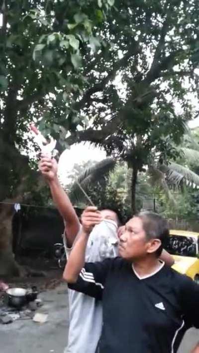 HMB while I light up a firecracker on my face