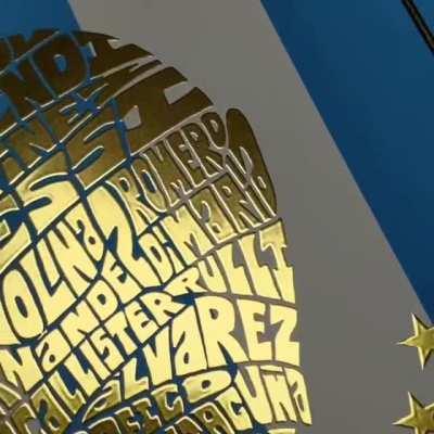 I handlettered and printed this Argentina World Champions 2022 poster in Gold and Green foil. It came out amazing!!!