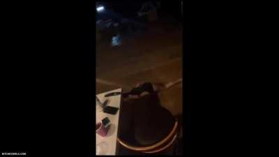 Bhad Bhabie twerking on her friends Instagram story 😘