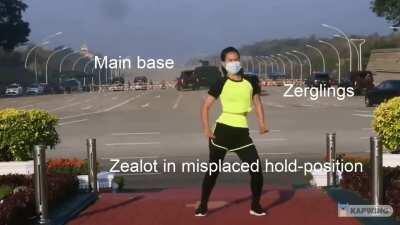 When you misplace your gate. I mean zealot.