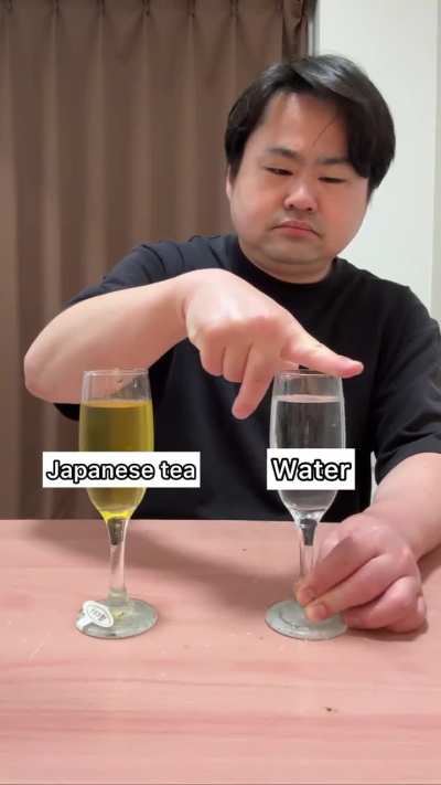 tea vs water