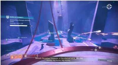 What even is this dialogue? Xur is now Mr. Krabs?? I'm dying