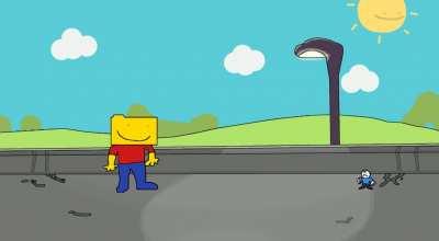 Ron Teaches Little Man The Way Of The Meme