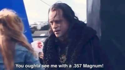 Grima behind the cameras is cool.