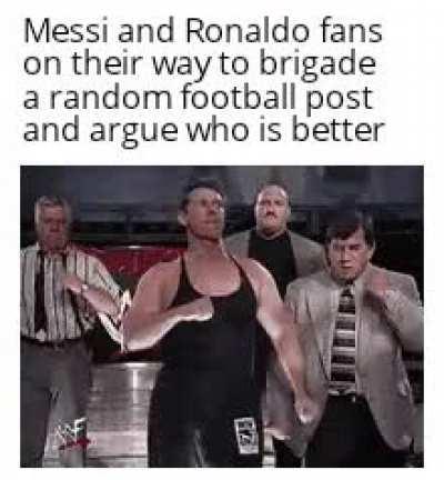 Oh Bristol Rovers won 2-0, but did you know Messi is better than Ronaldo?