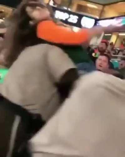 Getting drunk and slapping a cop