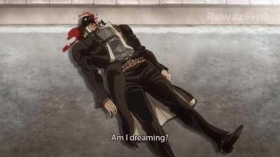 Aqua Meets Jotaro in Another World