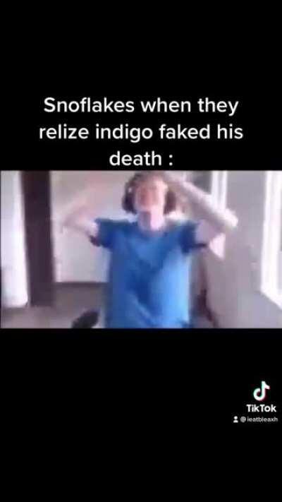 smokin that indigo pack 🚬🗿