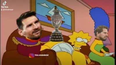 Lio va a estar así cuando vaya a su casa