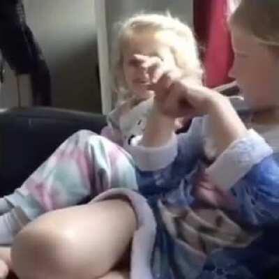 You can hear her soul leaving in her voice