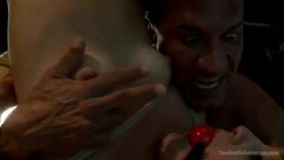 pretty petite gets suspended and used