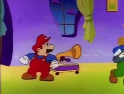 Luigi hates the Beatles